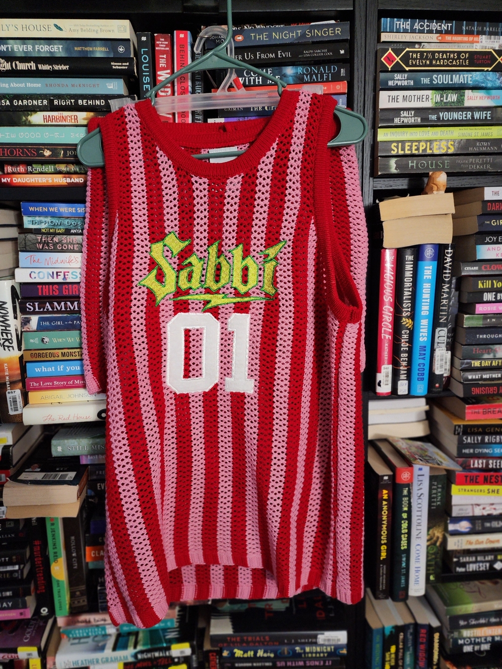 Red & Pink Knit SABBI set Graphic
